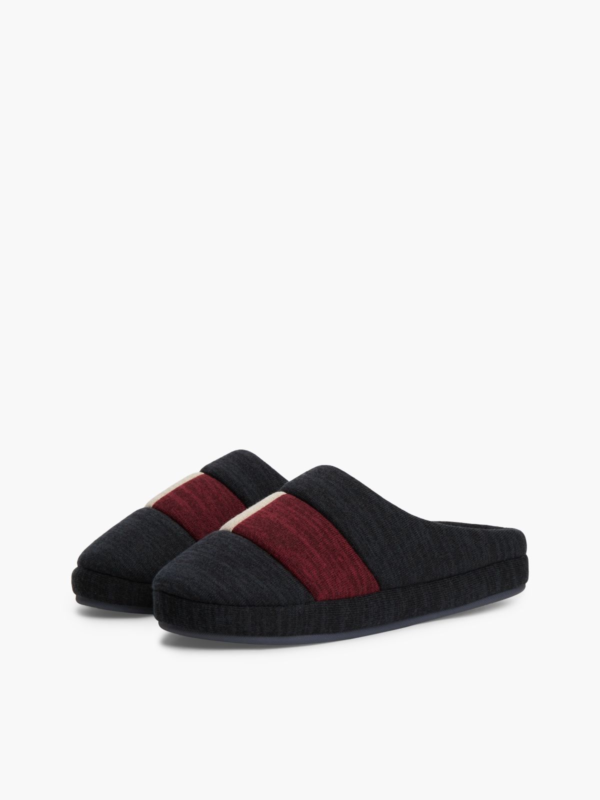 Flag Colorblock Slipper — Red White & Blue