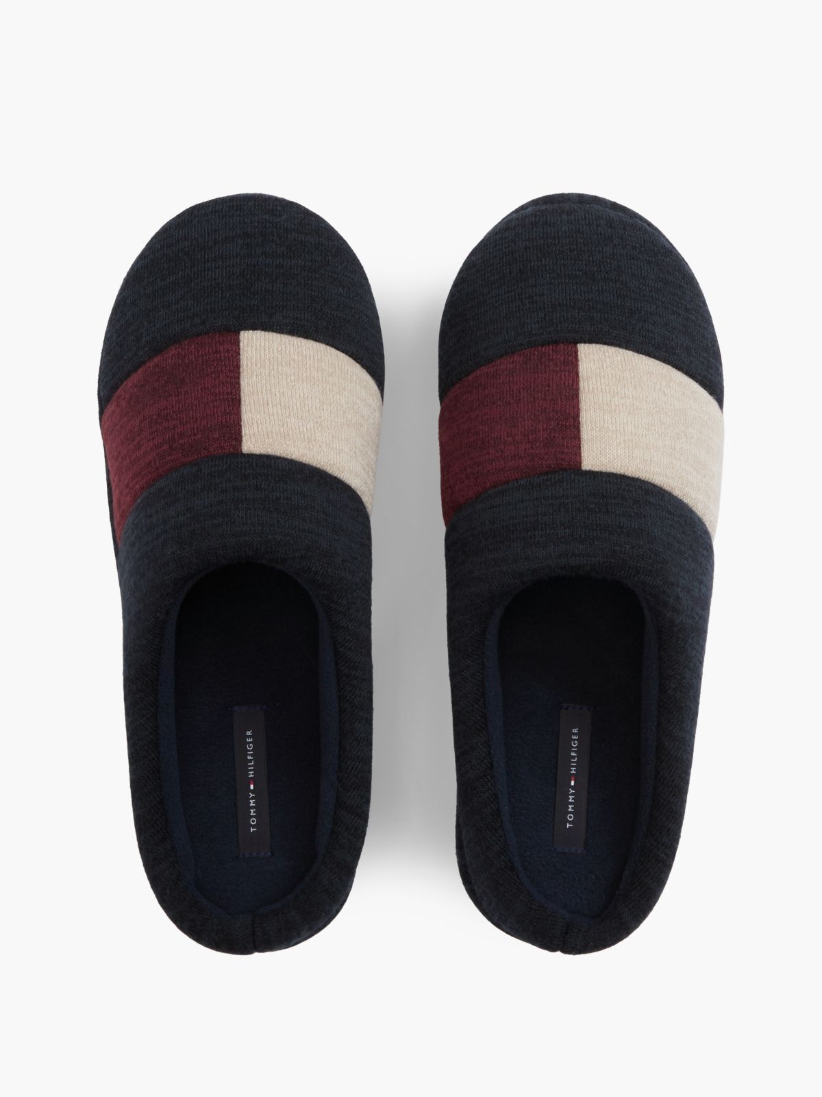 Flag Colorblock Slipper — Red White & Blue