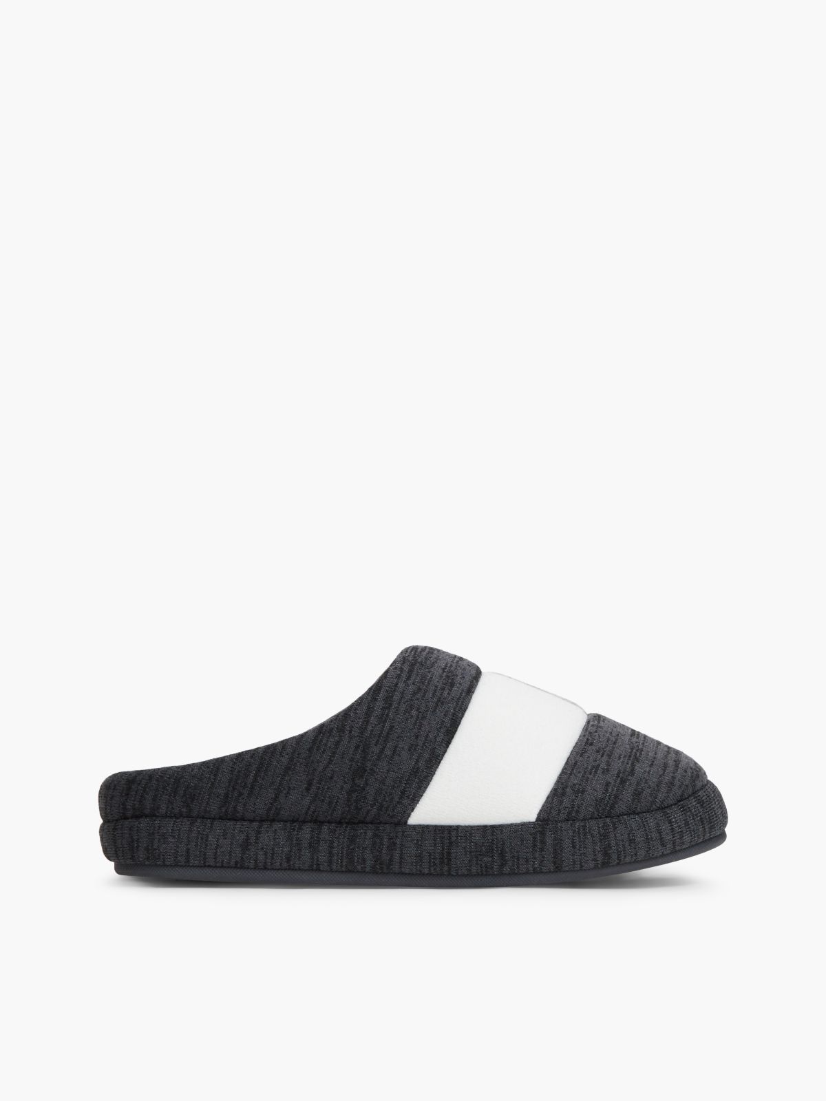 Flag Colorblock Slipper — Dark Ash