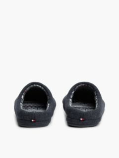 Tommy Logo Felt Slipper — Navy Blue 4