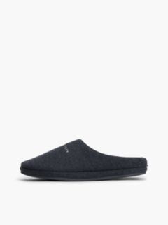 Tommy Logo Felt Slipper — Navy Blue 7