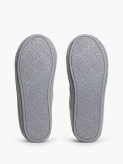 Tommy Logo Felt Slipper — Universal Grey 5