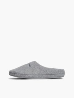 Tommy Logo Felt Slipper — Universal Grey 7