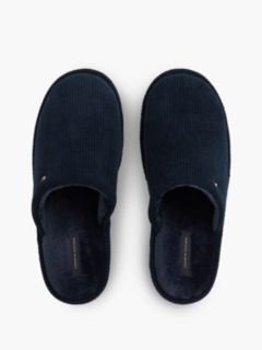 Corduroy Slipper — Navy Blue 3
