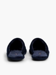Corduroy Slipper — Navy Blue 4