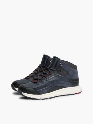 Мужские кроссовки Tommy Hilfiger Suede Sneaker Boot, цвет: Тёмно-синий — фото 2