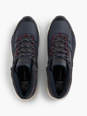 Мужские кроссовки Tommy Hilfiger Suede Sneaker Boot, цвет: Тёмно-синий — фото 3