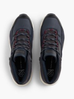 Suede Sneaker Boot — Navy Blue 3