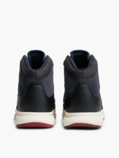 Suede Sneaker Boot — Navy Blue 4
