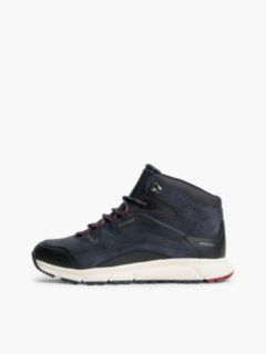 Suede Sneaker Boot — Navy Blue 7
