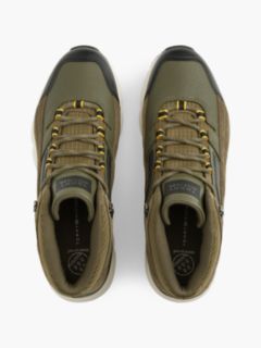 Suede Sneaker Boot — Platinum Olive 3