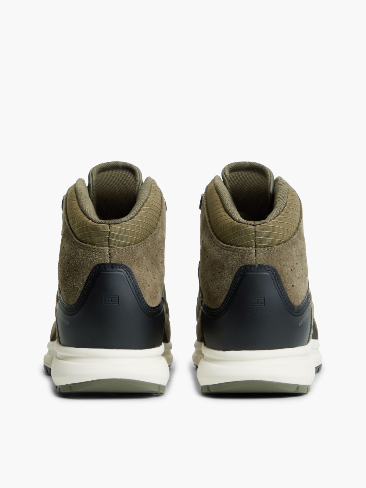 Suede Sneaker Boot — Platinum Olive