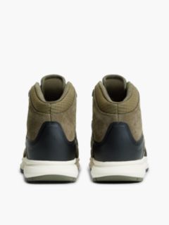 Suede Sneaker Boot — Platinum Olive 4