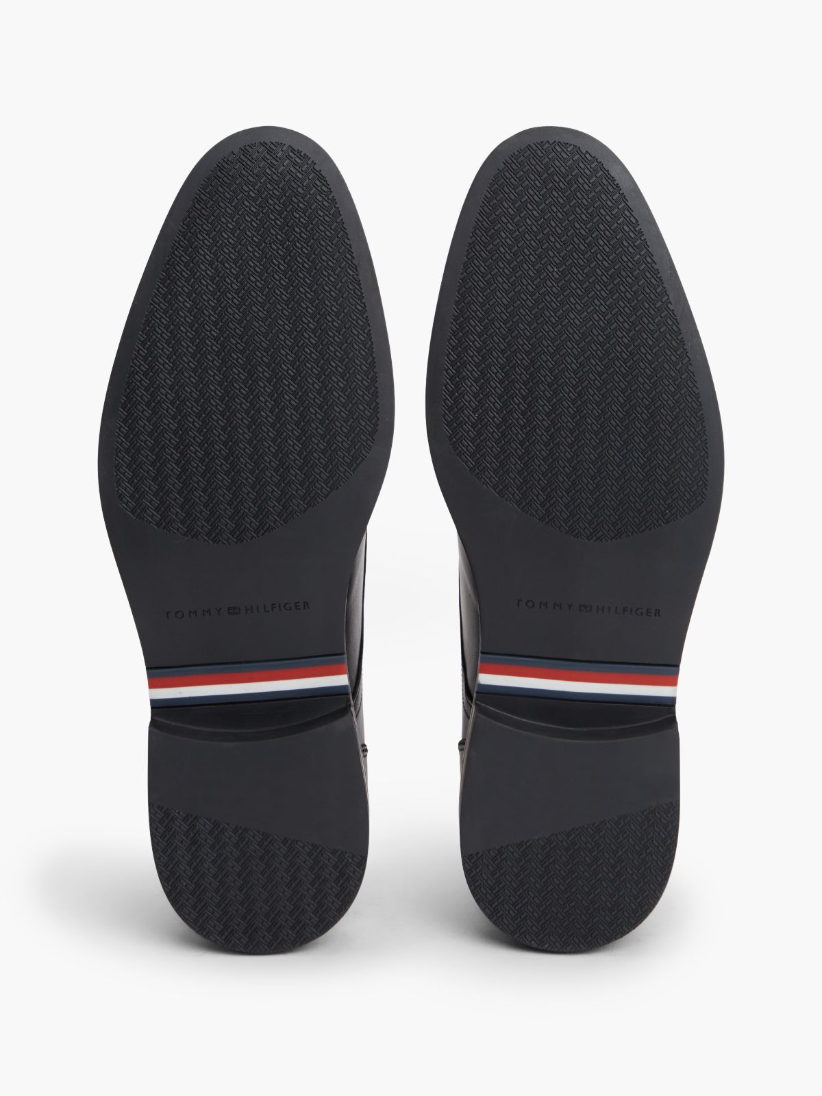 Leather Derby Shoe — Black