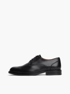 Leather Derby Shoe — Black 7