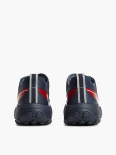 Waterproof Mixed-Media Tech Sneaker — Red White & Blue 4