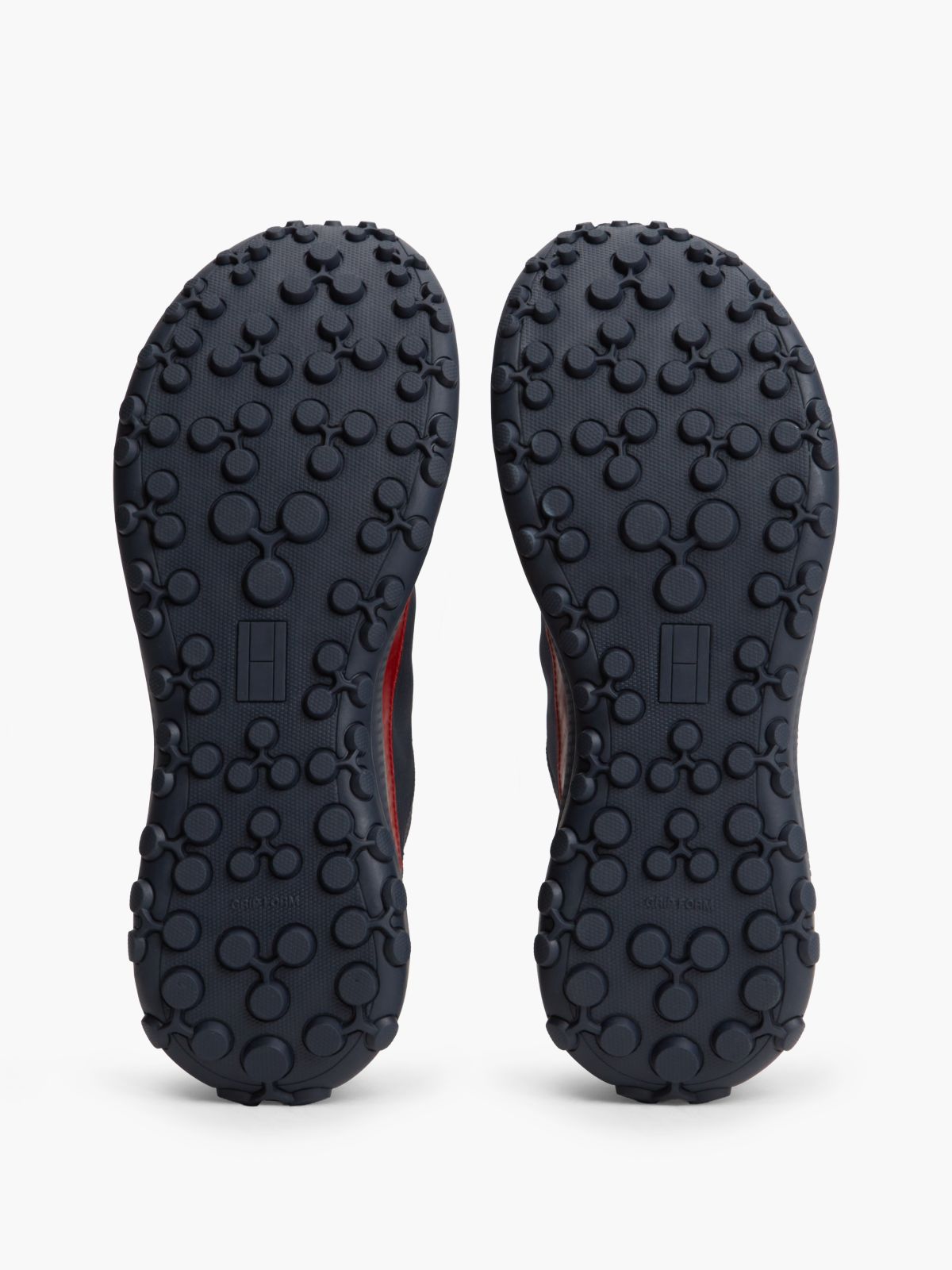Waterproof Mixed-Media Tech Sneaker — Red White & Blue