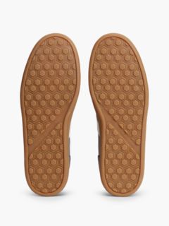 Tribeca Leather & Suede Skater Sneaker — Navy Blue 5