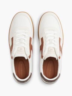 Tribeca Leather & Suede Skater Sneaker — Ecru 3