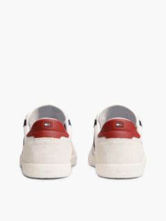 Tribeca Leather & Suede Skater Sneaker — White 4