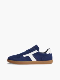 Tribeca Suede Skater Sneaker — Preppy Navy 7