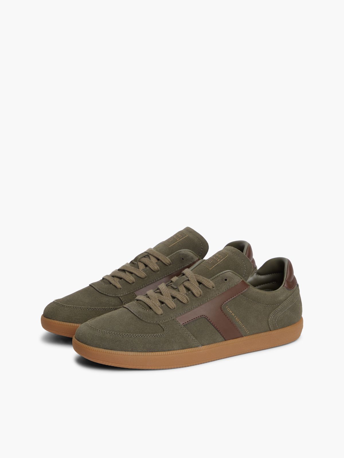 Tribeca Suede Skater Sneaker — Platinum Olive