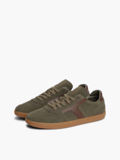 Tribeca Suede Skater Sneaker — Platinum Olive 2