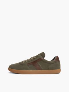 Tribeca Suede Skater Sneaker — Platinum Olive 7