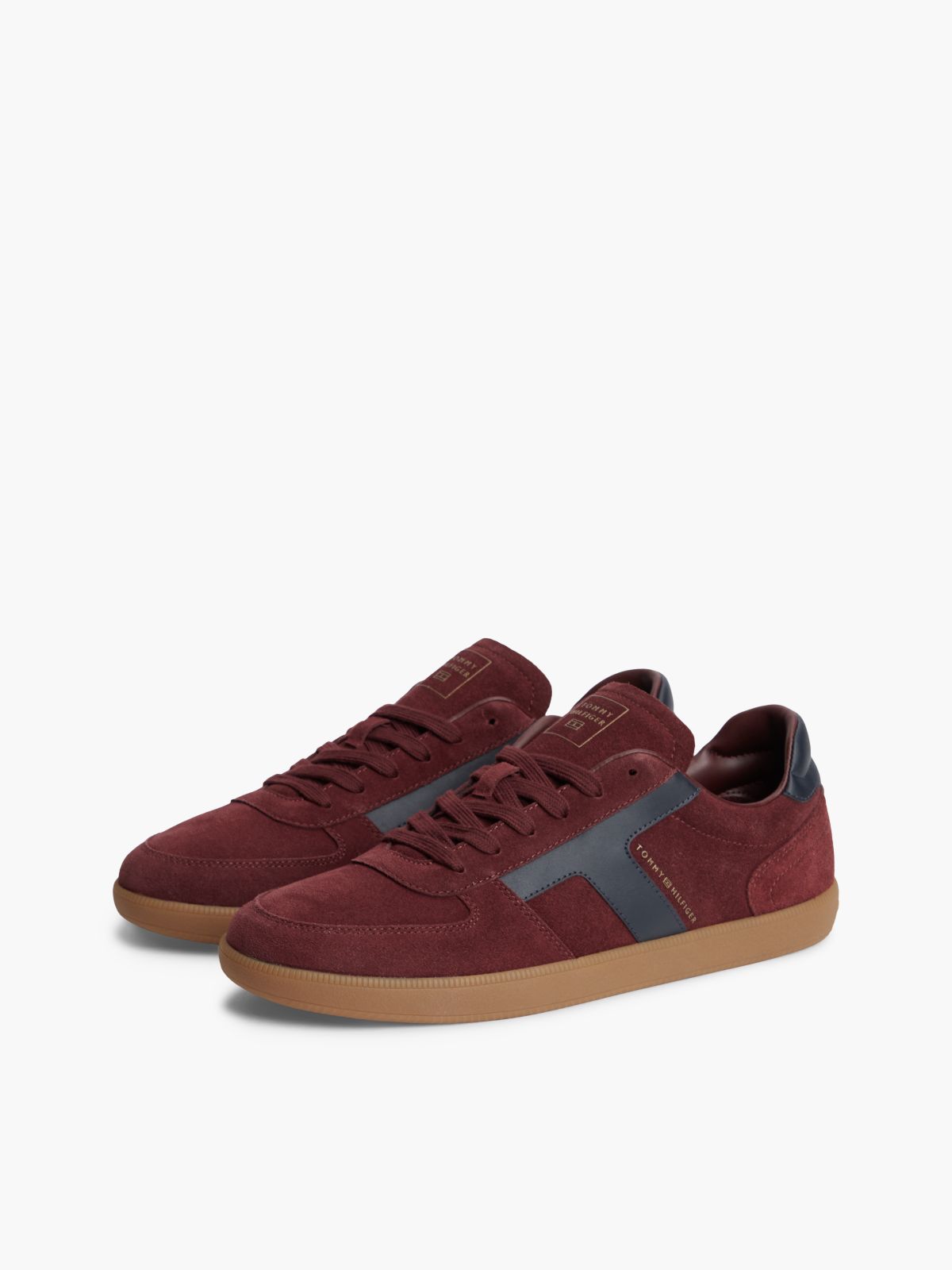 Tribeca Suede Skater Sneaker — Oxblood