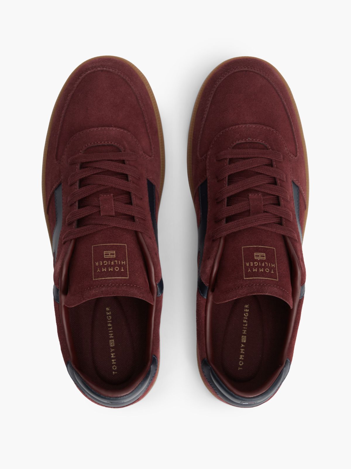 Tribeca Suede Skater Sneaker — Oxblood