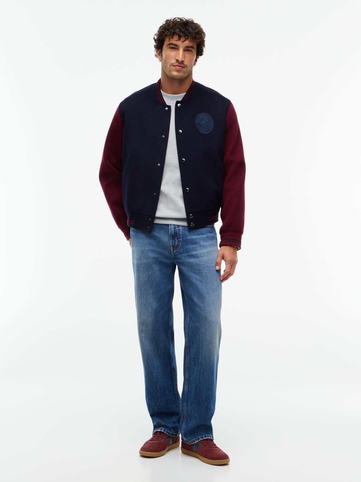 Tribeca Suede Skater Sneaker — Oxblood