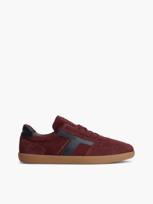 Tribeca Suede Skater Sneaker, Oxblood