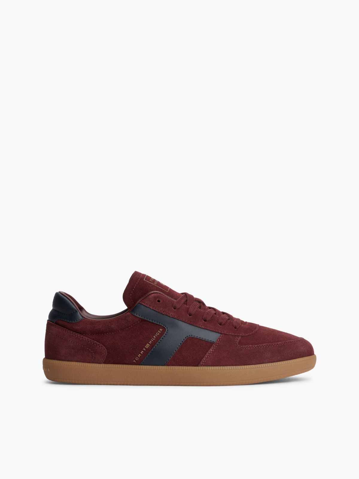 Tribeca Suede Skater Sneaker — Oxblood