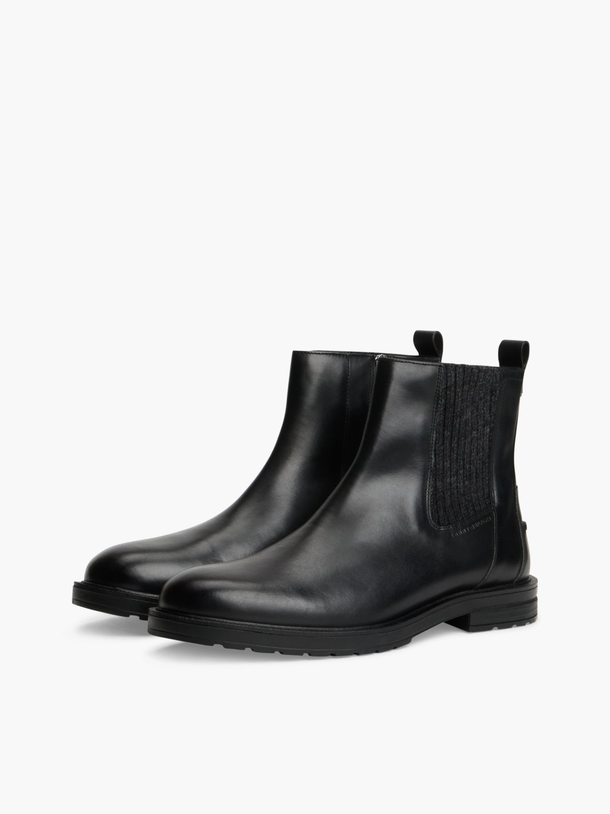 Leather Chelsea Boot — Black
