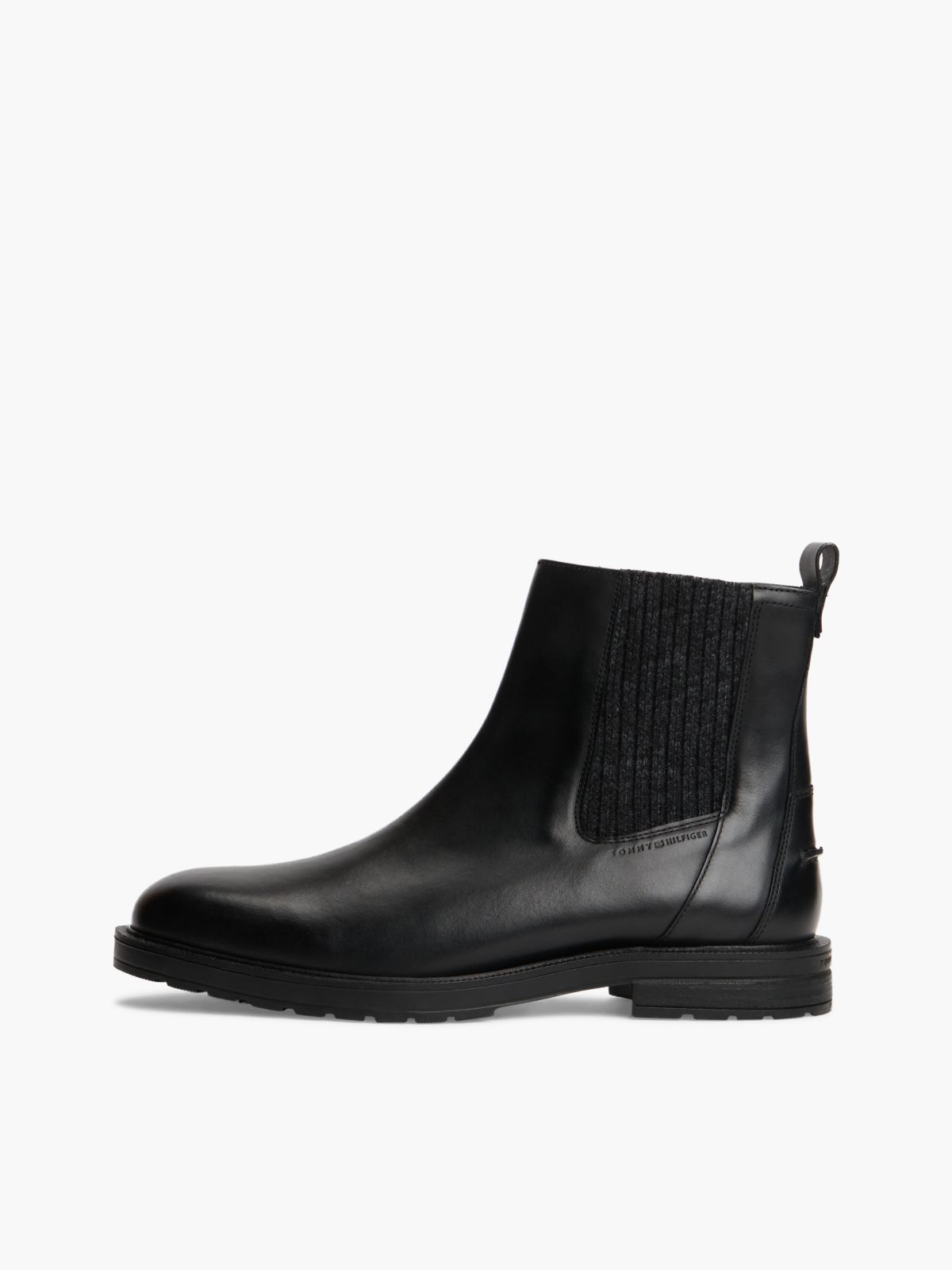 Leather Chelsea Boot — Black