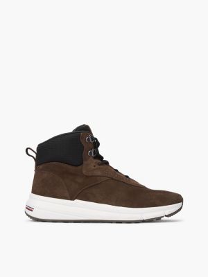 Suede Runner Boot, Cocoa