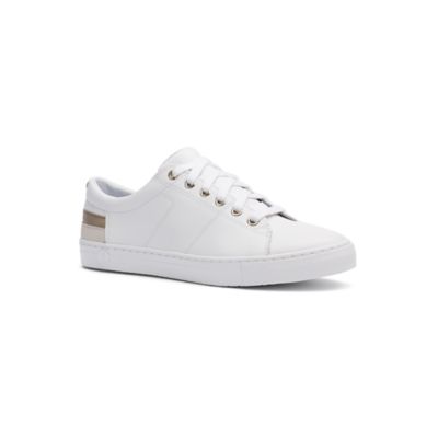 white leather tommy hilfiger shoes