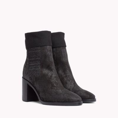 sock heeled boot tommy hilfiger