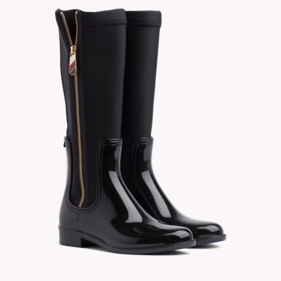 tommy hilfiger high boots