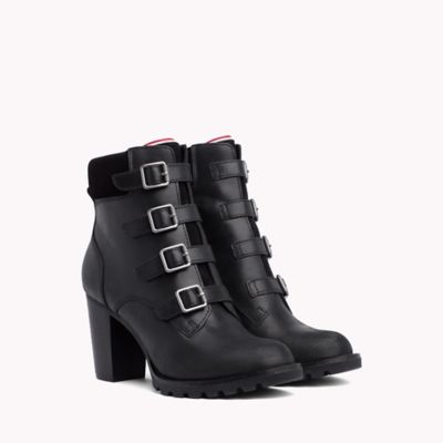 tommy hilfiger high heeled hiker boot