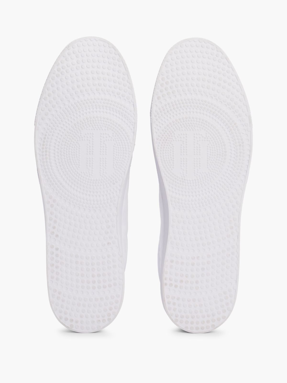 Solid Leather Sneaker — White