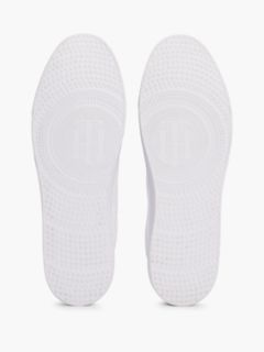 Solid Leather Sneaker — White 5