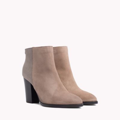 tommy hilfiger suede boots women's