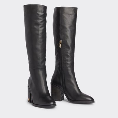 Leather Tall Boot | Tommy Hilfiger