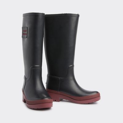 tommy hilfiger shiner rain boots