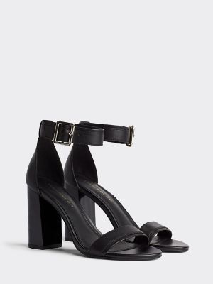 tommy hilfiger black heels