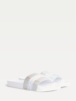 tommy hilfiger pool slides women's