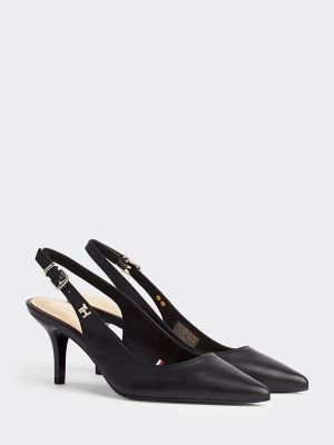 tommy hilfiger black heels