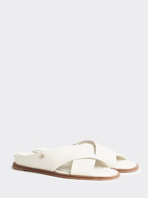 tommy hilfiger criss cross sandals