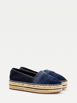 tommy hilfiger metallic espadrilles
